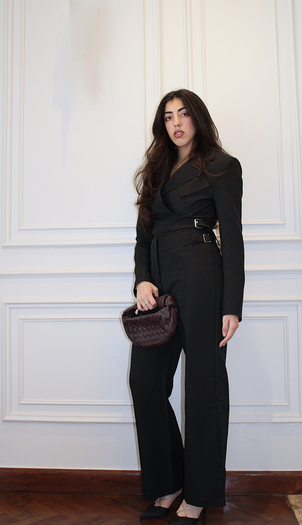 9 TO 5 PANTS WITH ADJUSTABLE SIDE BELT